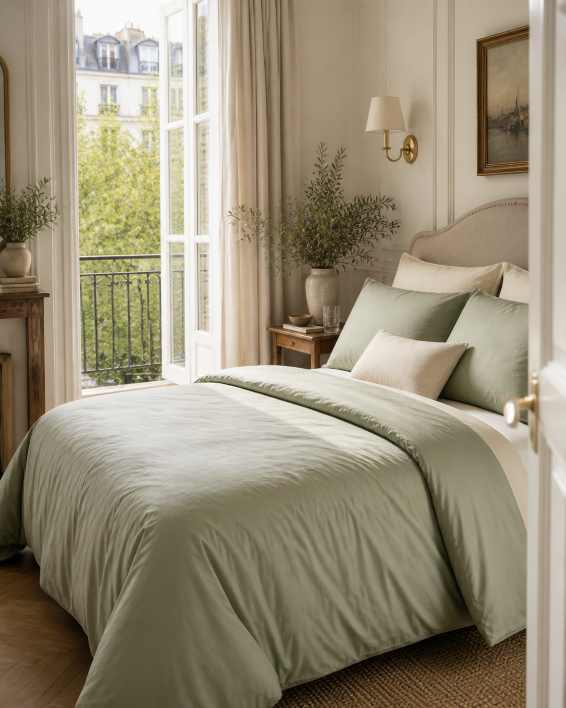 Breathable Bedding for Small European Bedrooms: What Makes a Room Feel Lighter?